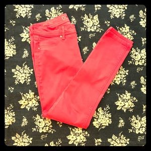 DL1961 Emma Power Leggings Antigua Red Size 29